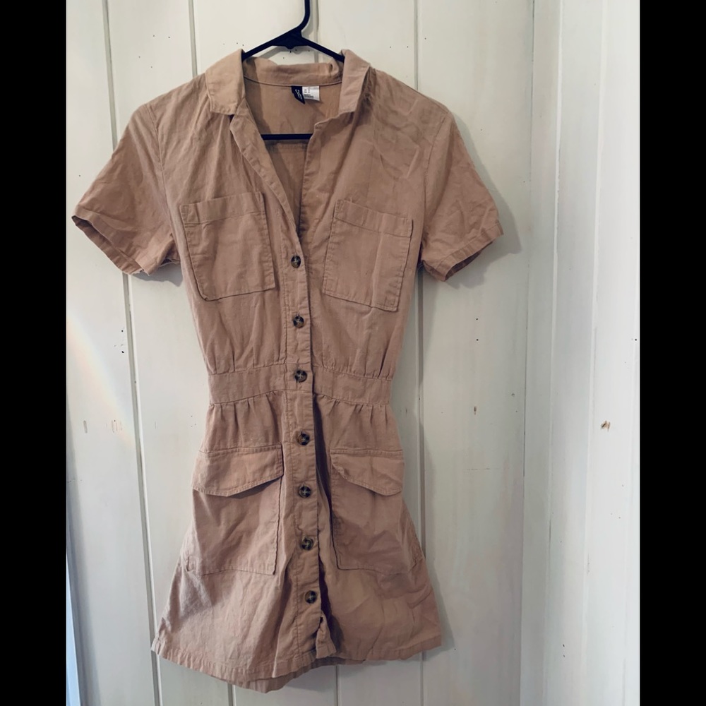 Button-up dress